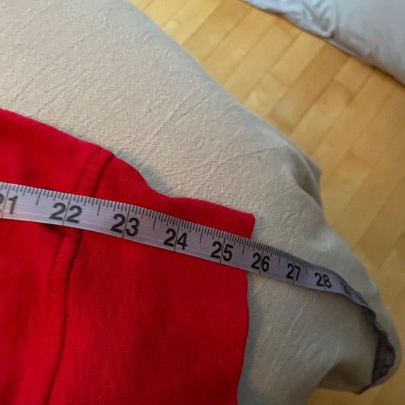 Men's Red Pullover Sweater - Picture 7 of 7